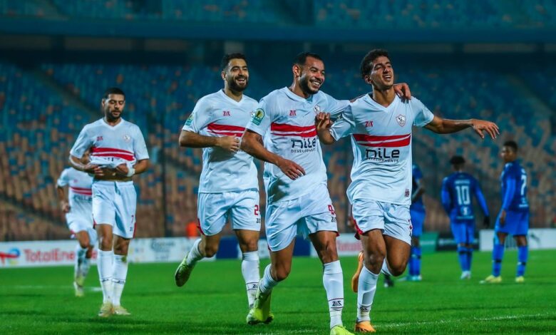 الزمالك ضد المصري