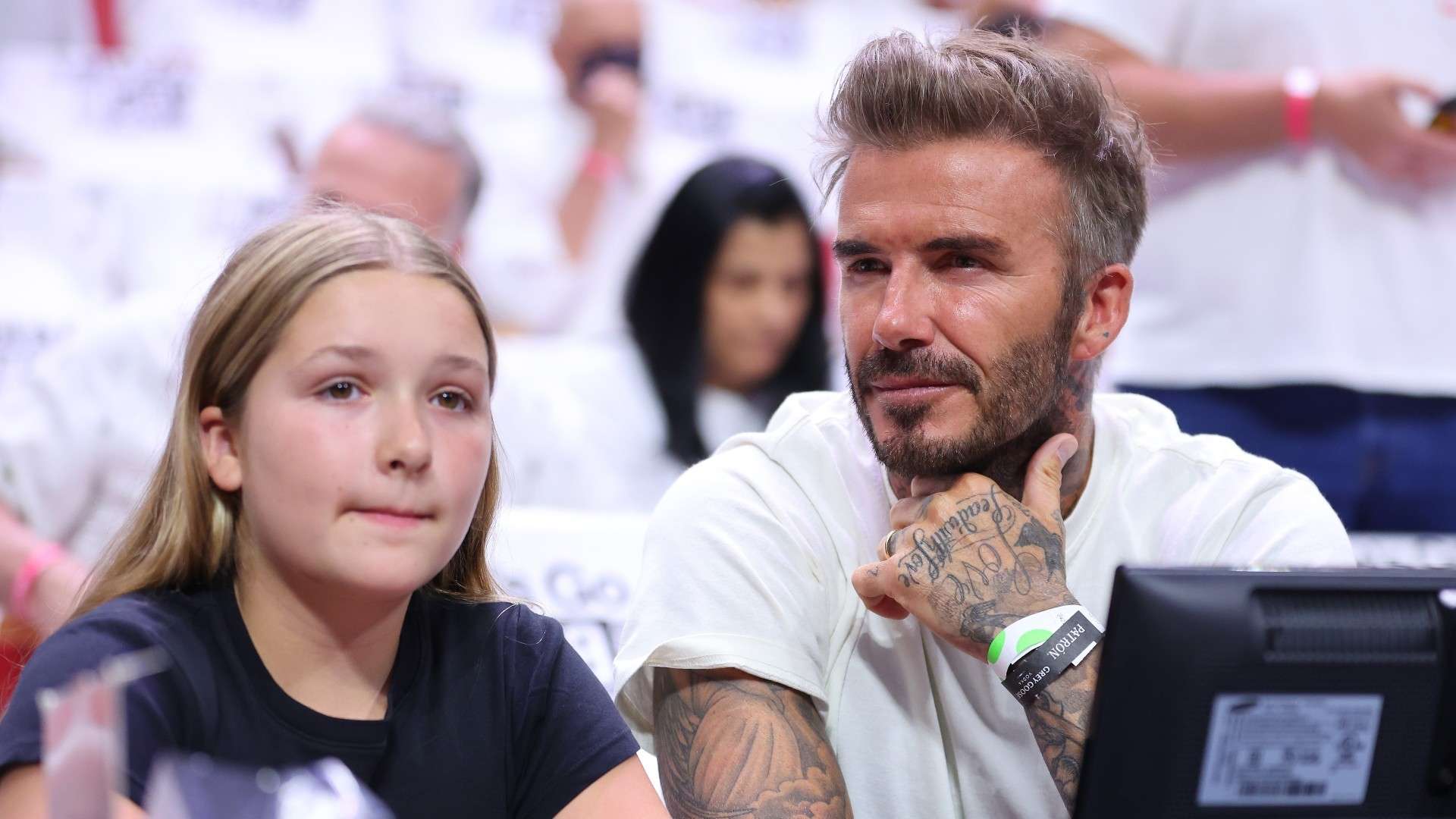 David Beckham Harper Beckham 2023