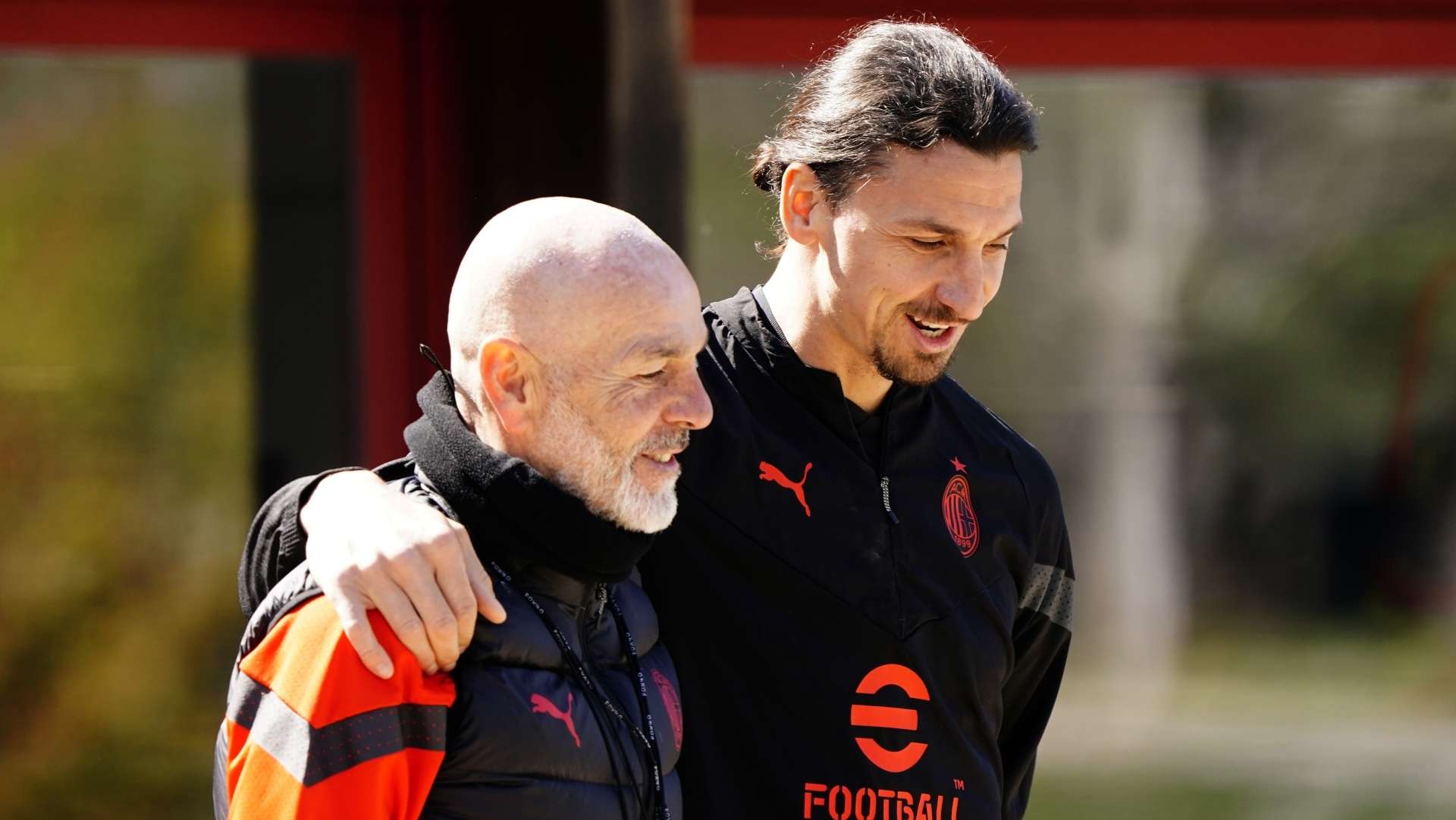 Zlatan Ibrahimovic Stefano Pioli Milan