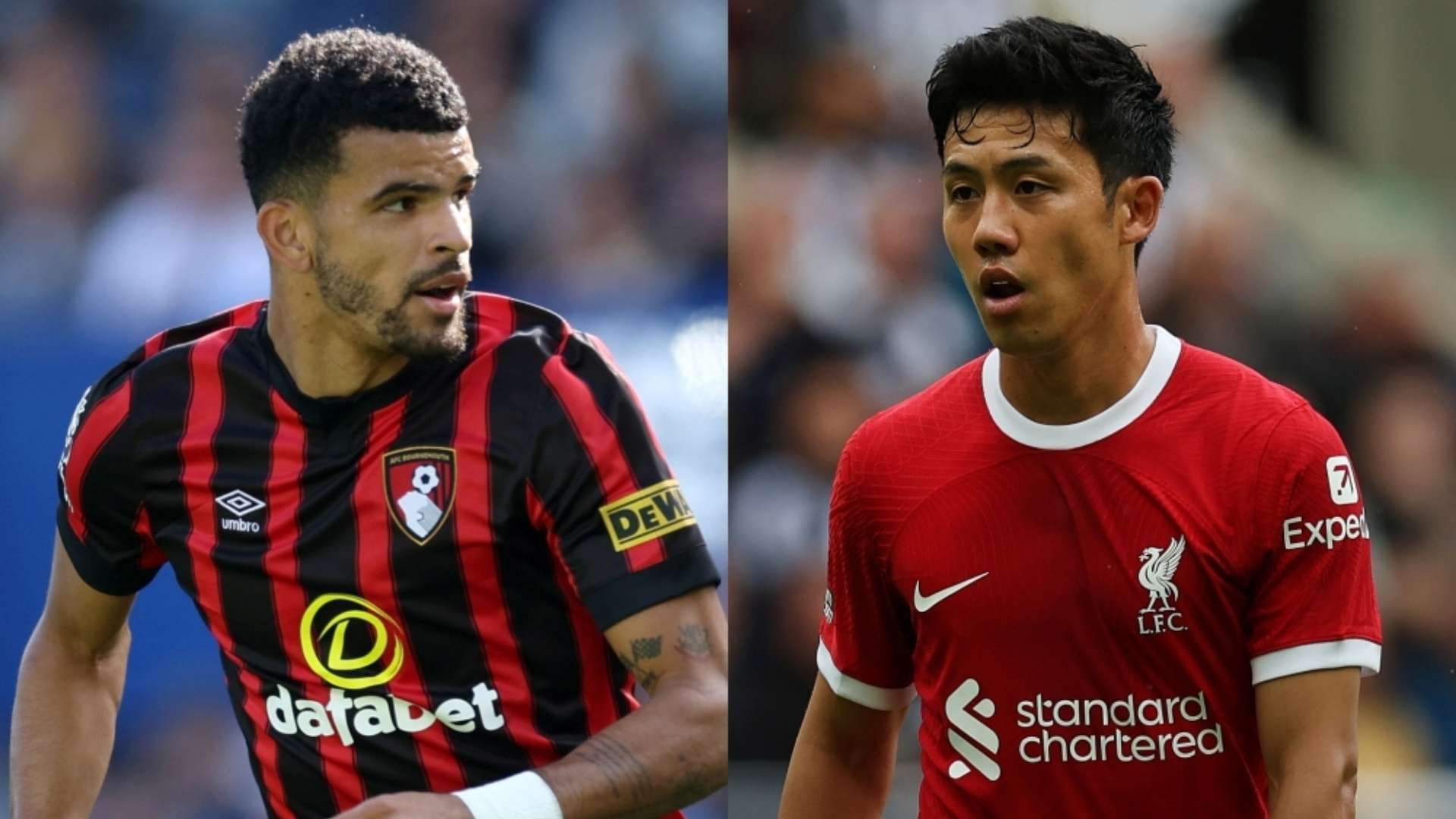 Dominic Solanke Bournemouth Wataru Endo Liverpool