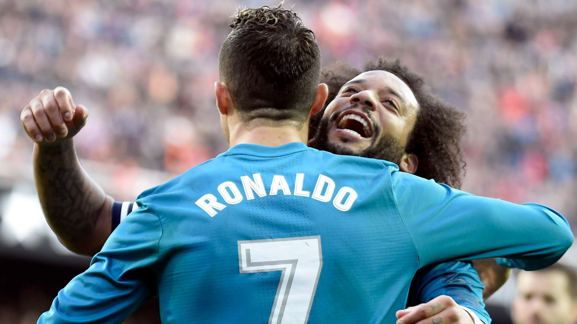 Cristiano Ronaldo Marcelo Real Madrid