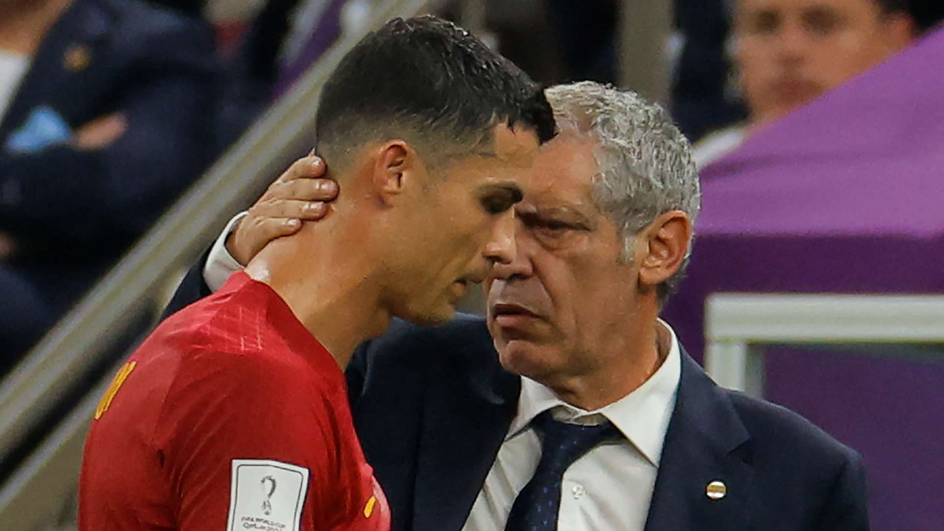 Cristiano Ronaldo Fernando Santos Portugal World Cup 2022