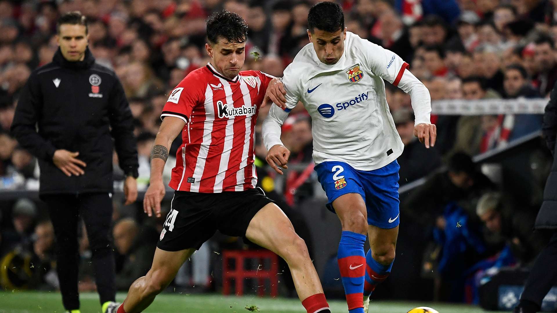 Beñat Prados Joao Cancelo Athletic Club Barcelona LaLiga 2023-24