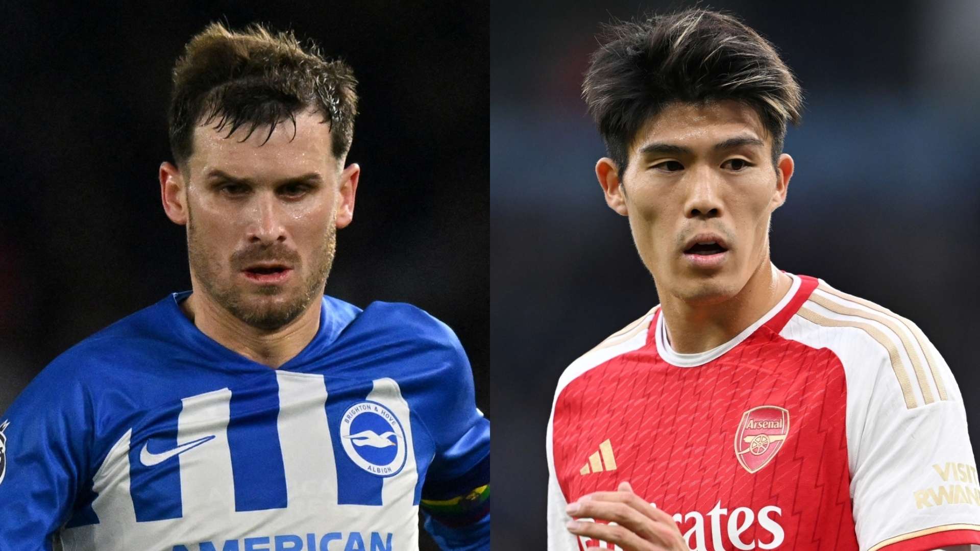 Pascal Gross Brighton Takehiro Tomiyasu Arsenal