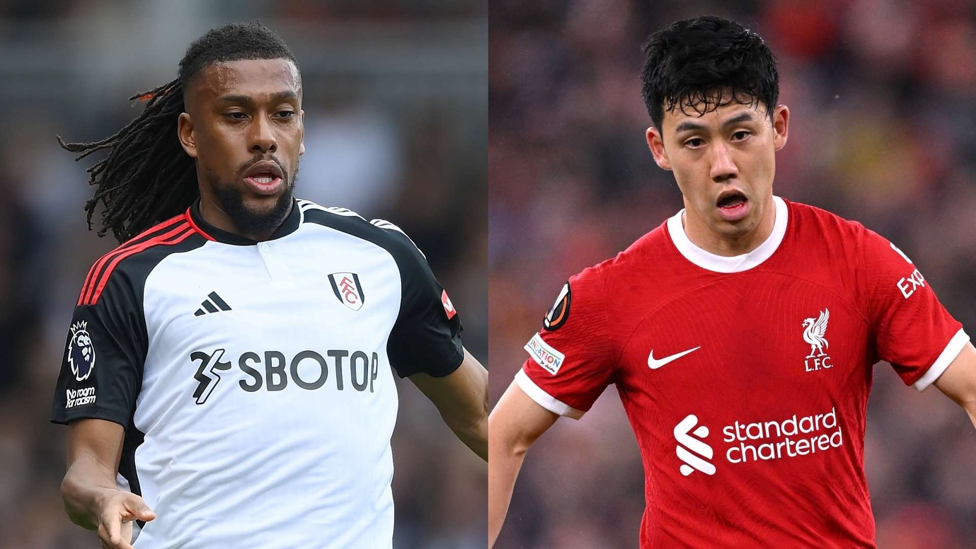 Alex Iwobi Fulham Wataru Endo Liverpool