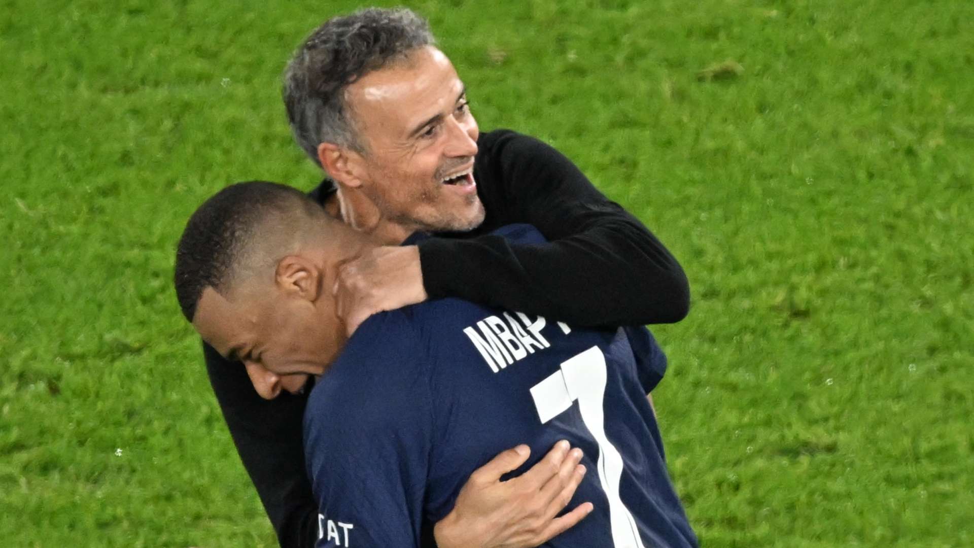 Luis Enrique Kylian Mbappe