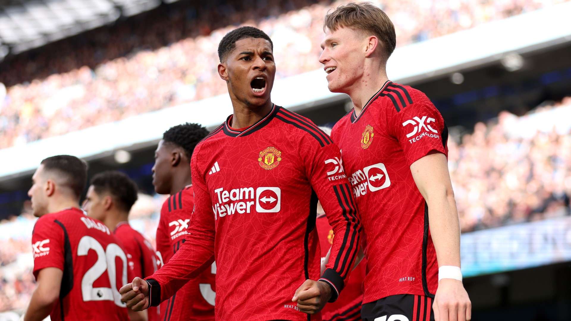 Marcus Rashford Man Utd Everton