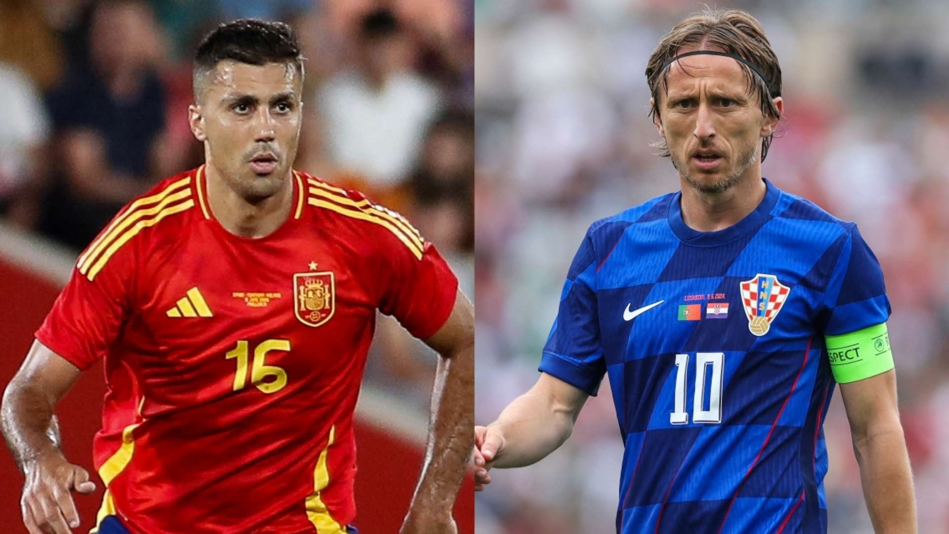 Rodri Spain Luka Modric Croatia