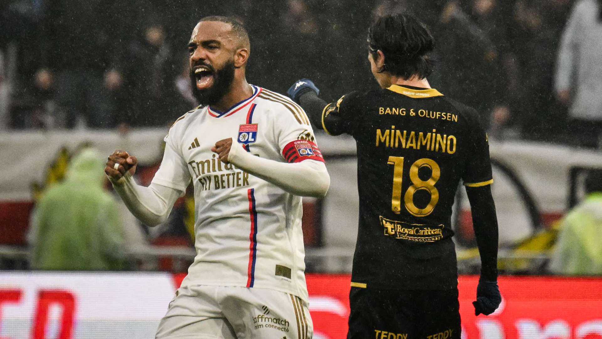 Alexandre Lacazette Lyon Monaco Ligue 1 28042024