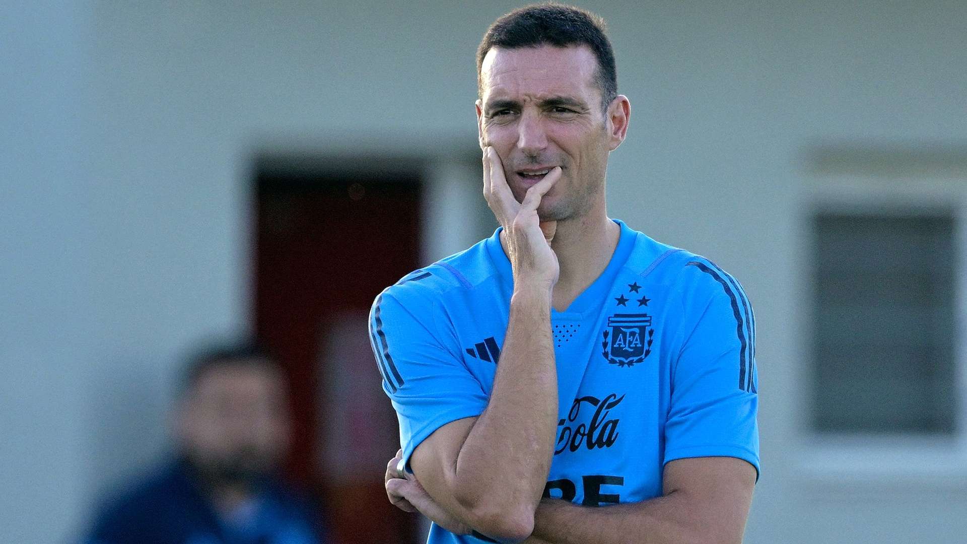 Lionel Scaloni Seleccion argentina entrenamiento 2023