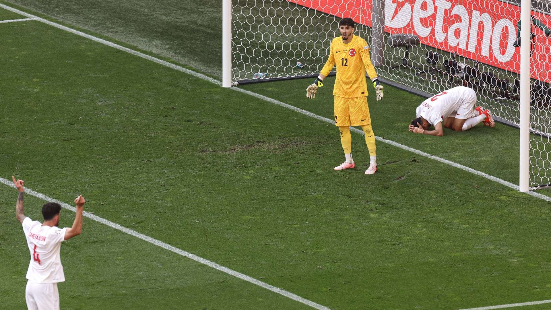 Turkey concede horror own goal against Portugal