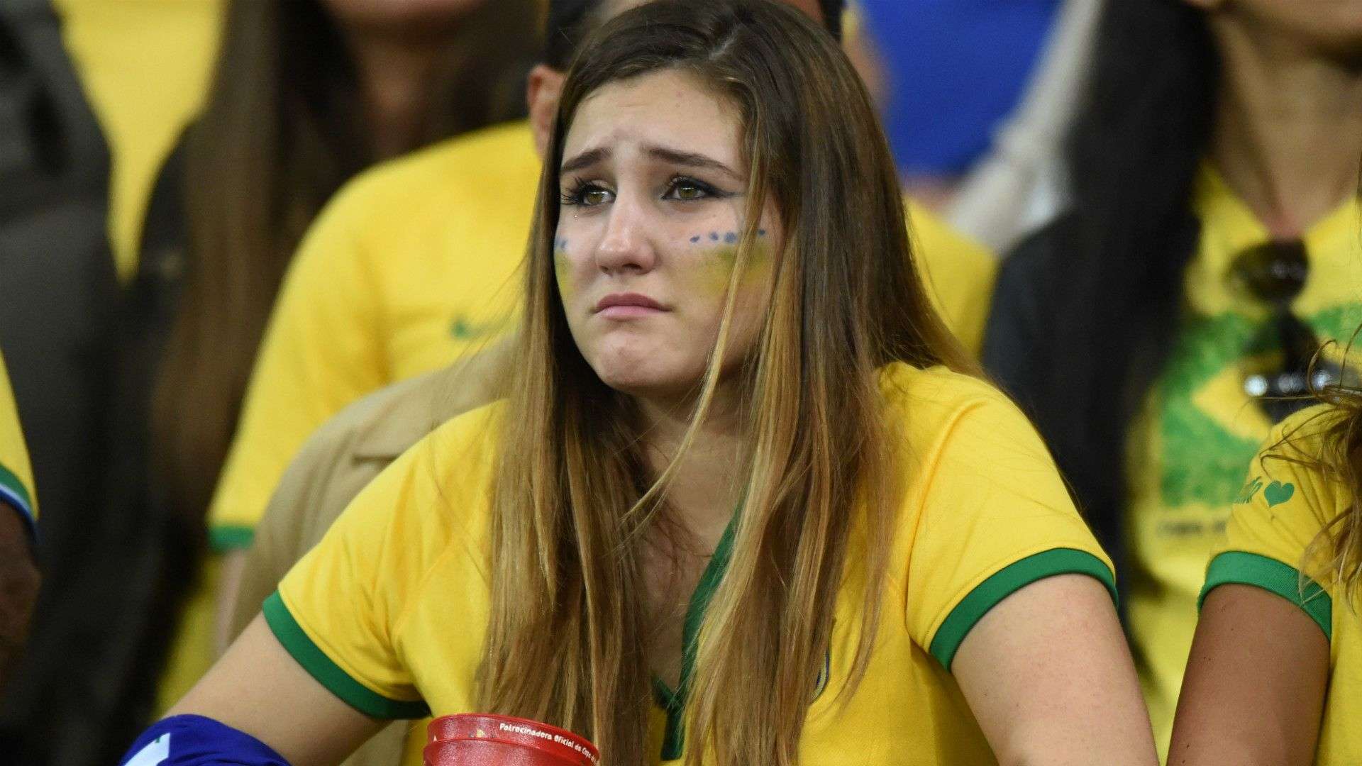 Fans Brazil Germany FIFA World Cup 2014 08072014