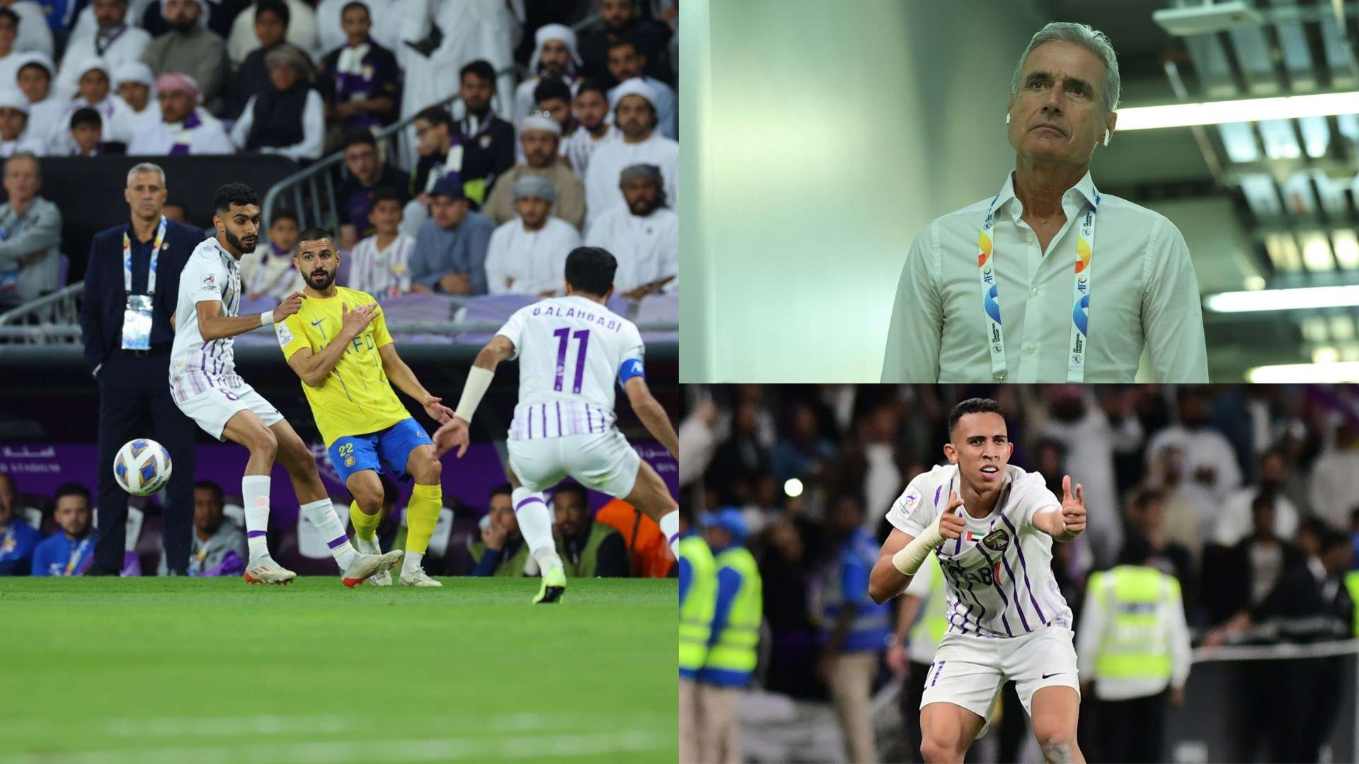 Nassr Luis Castro Al Ain Soufiane Rahimi AFCCL 2024