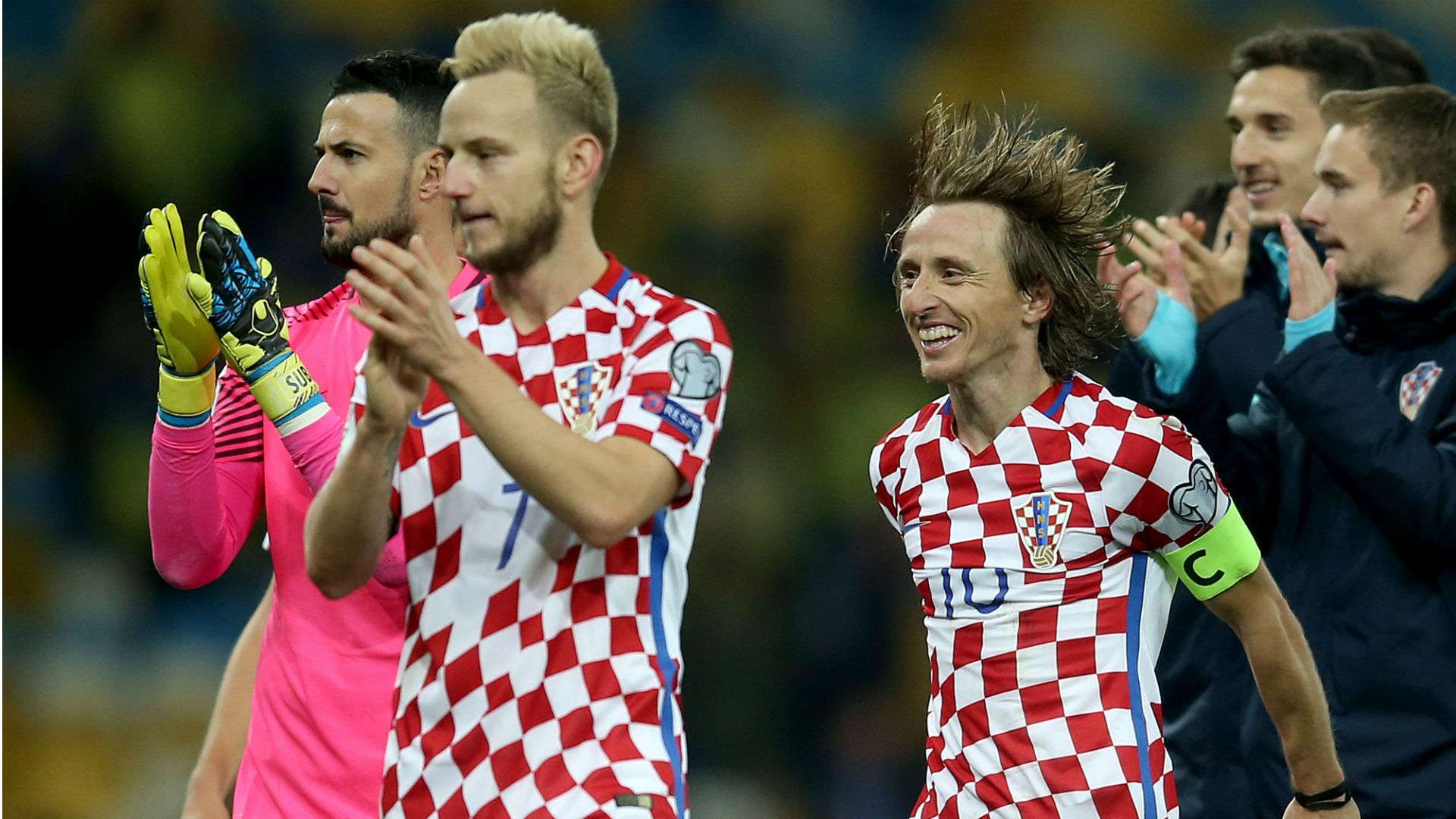 Subasic Rakitic Modric Croatia Ukraine 09102017