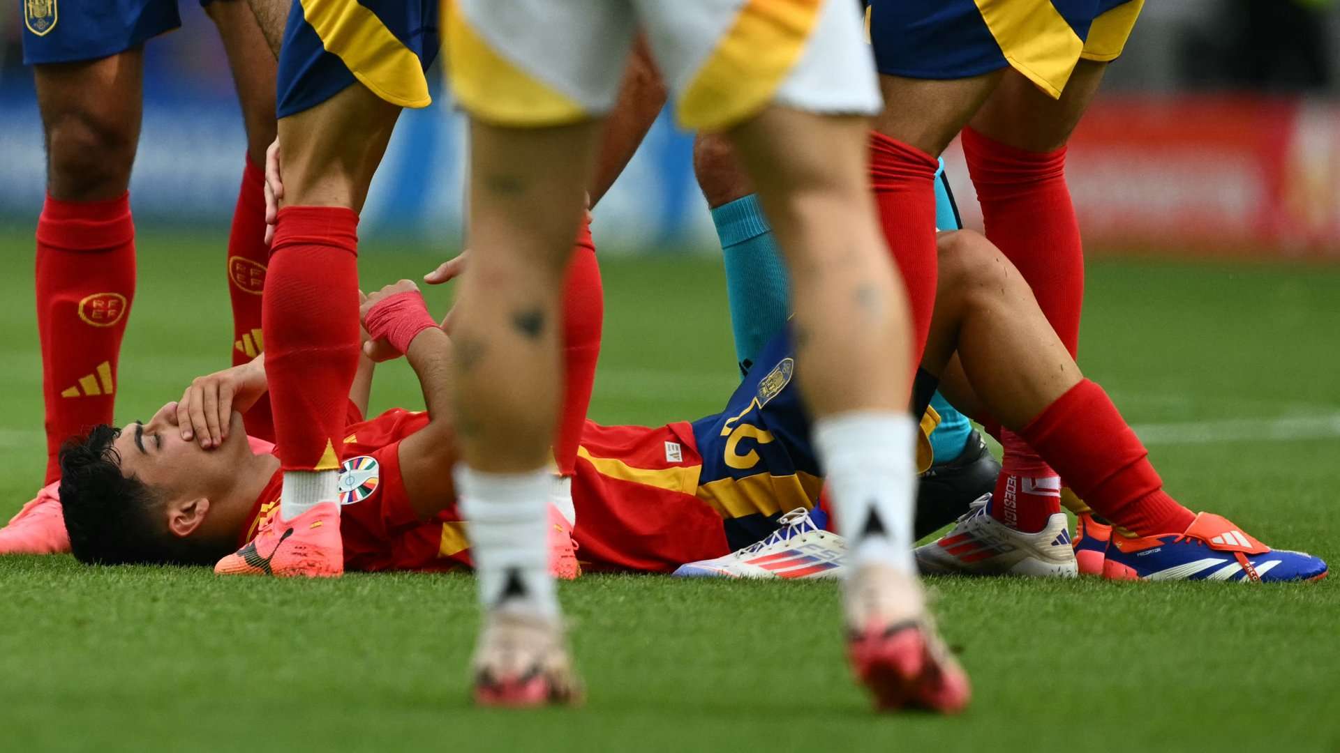 Pedri injured Spain Germany Euro 2024