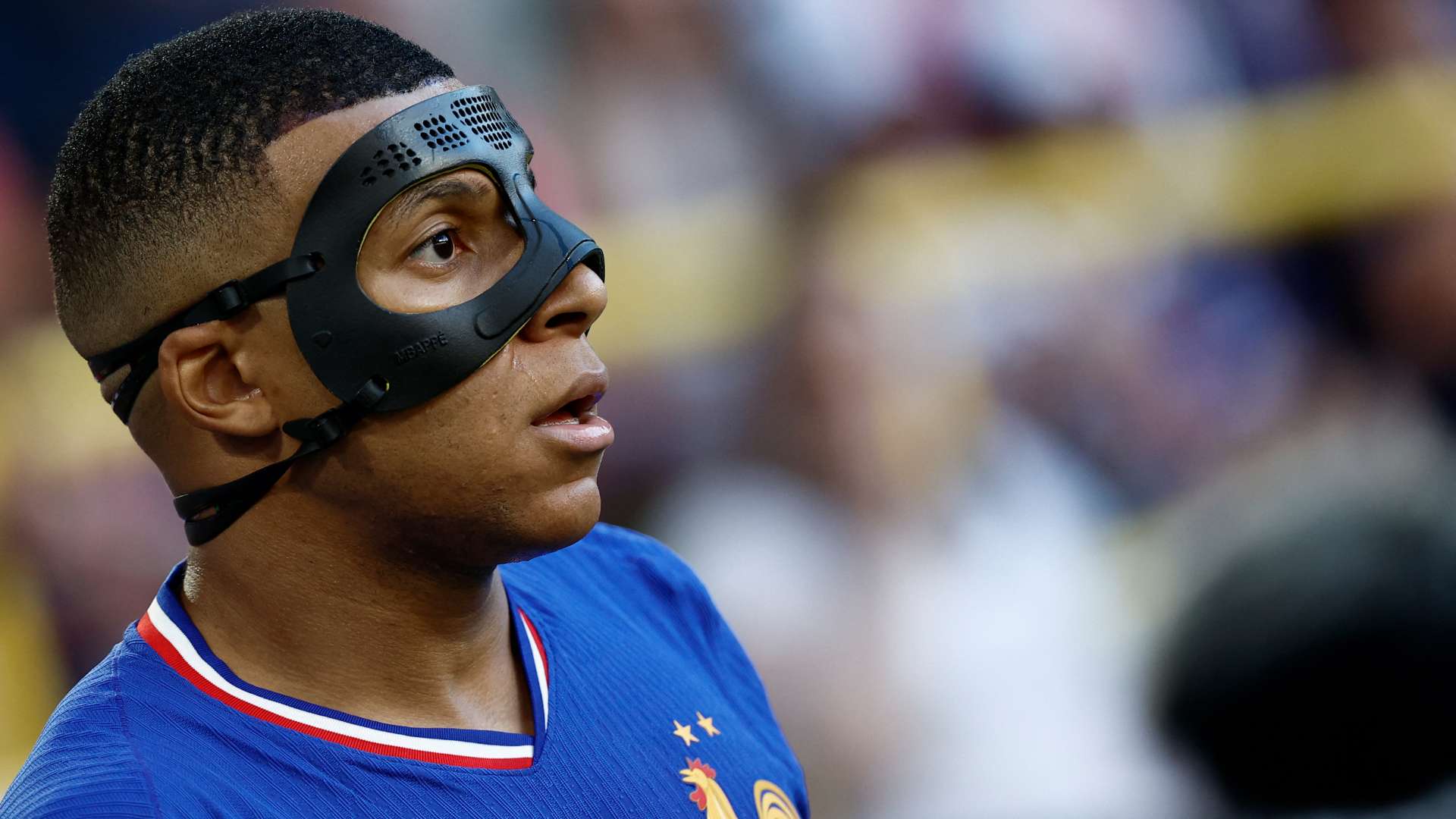 Kylian Mbappe mask France Euro 2024