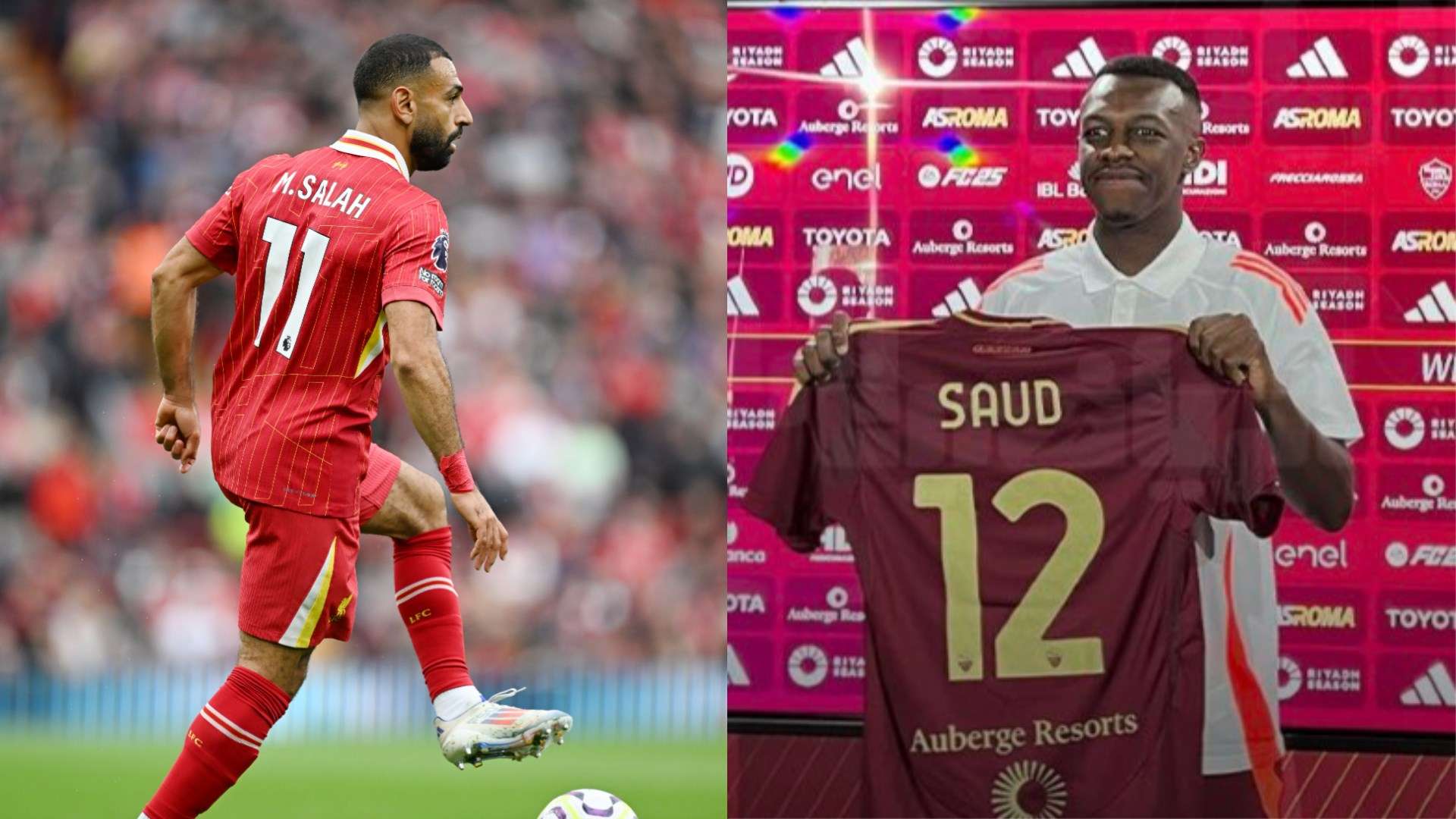 Saud Abdulhamid Roma Mohamed Salah Liverpool