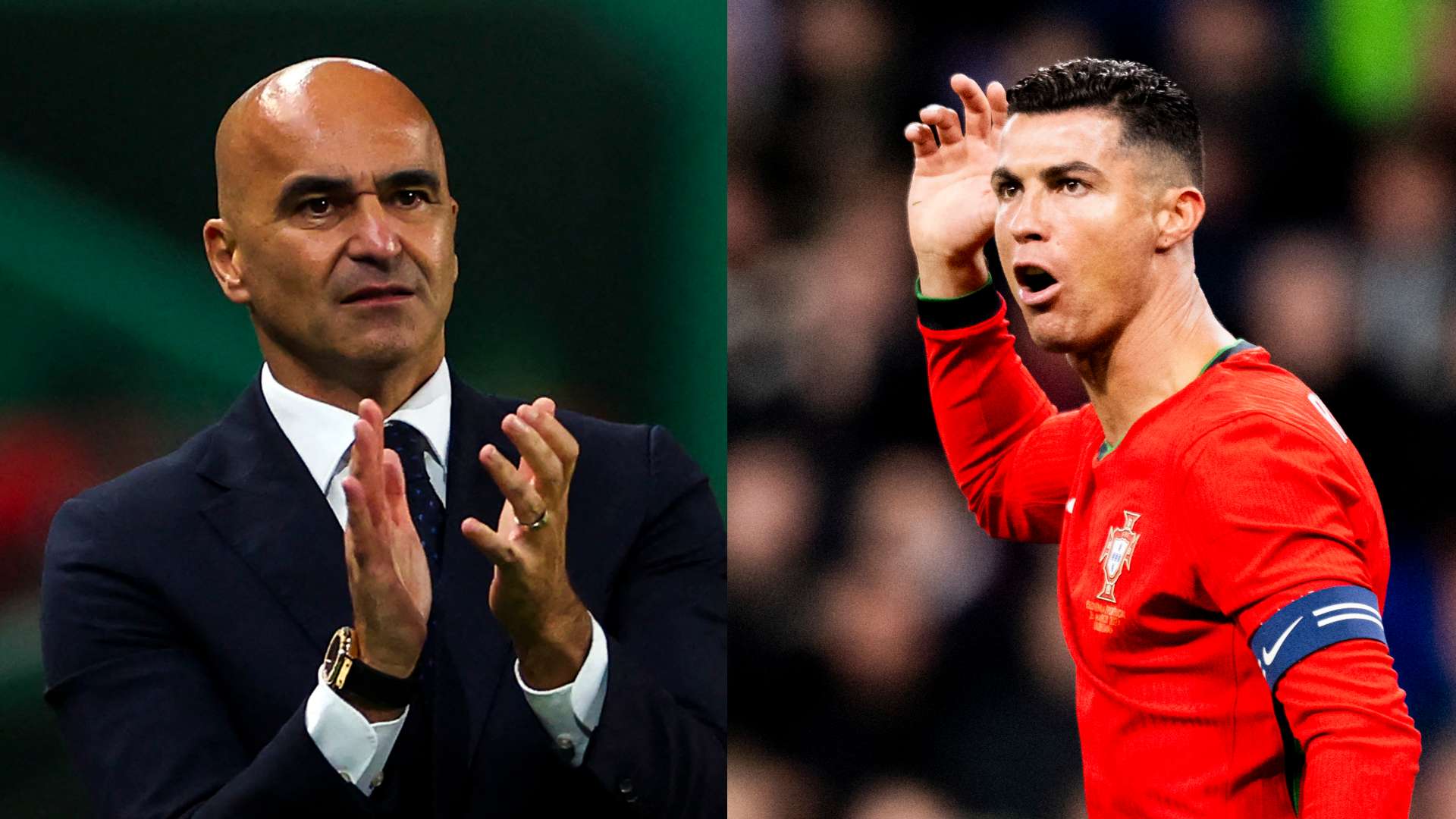 Roberto Martinez Cristiano Ronaldo