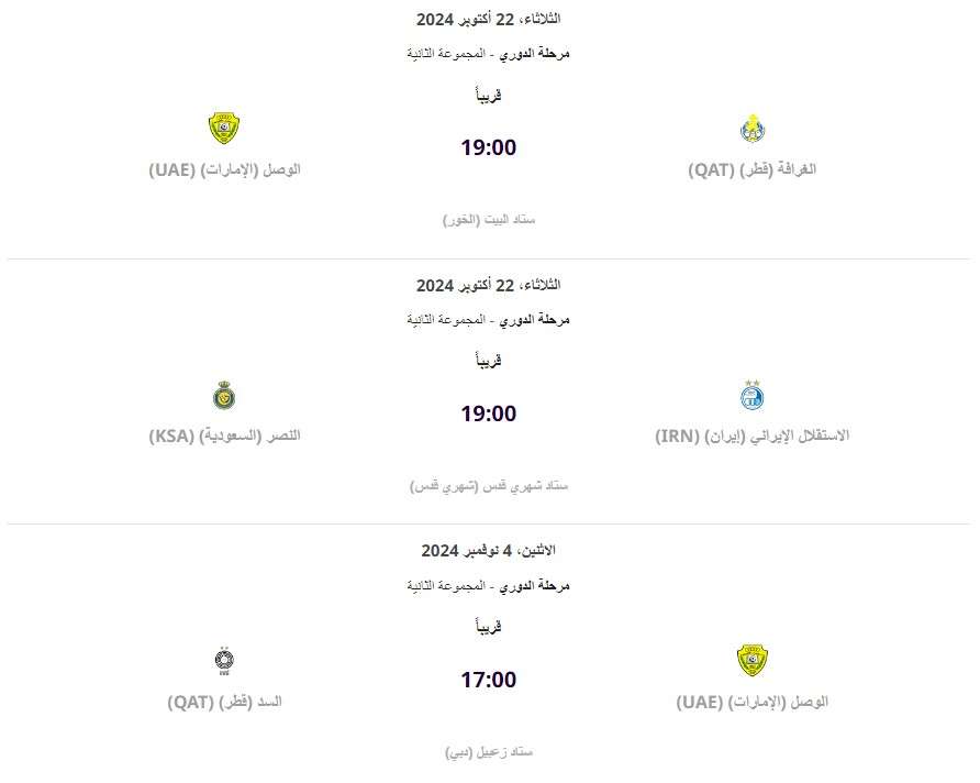 Al Nassr v Al Rayyan: AFC Champions League Elite