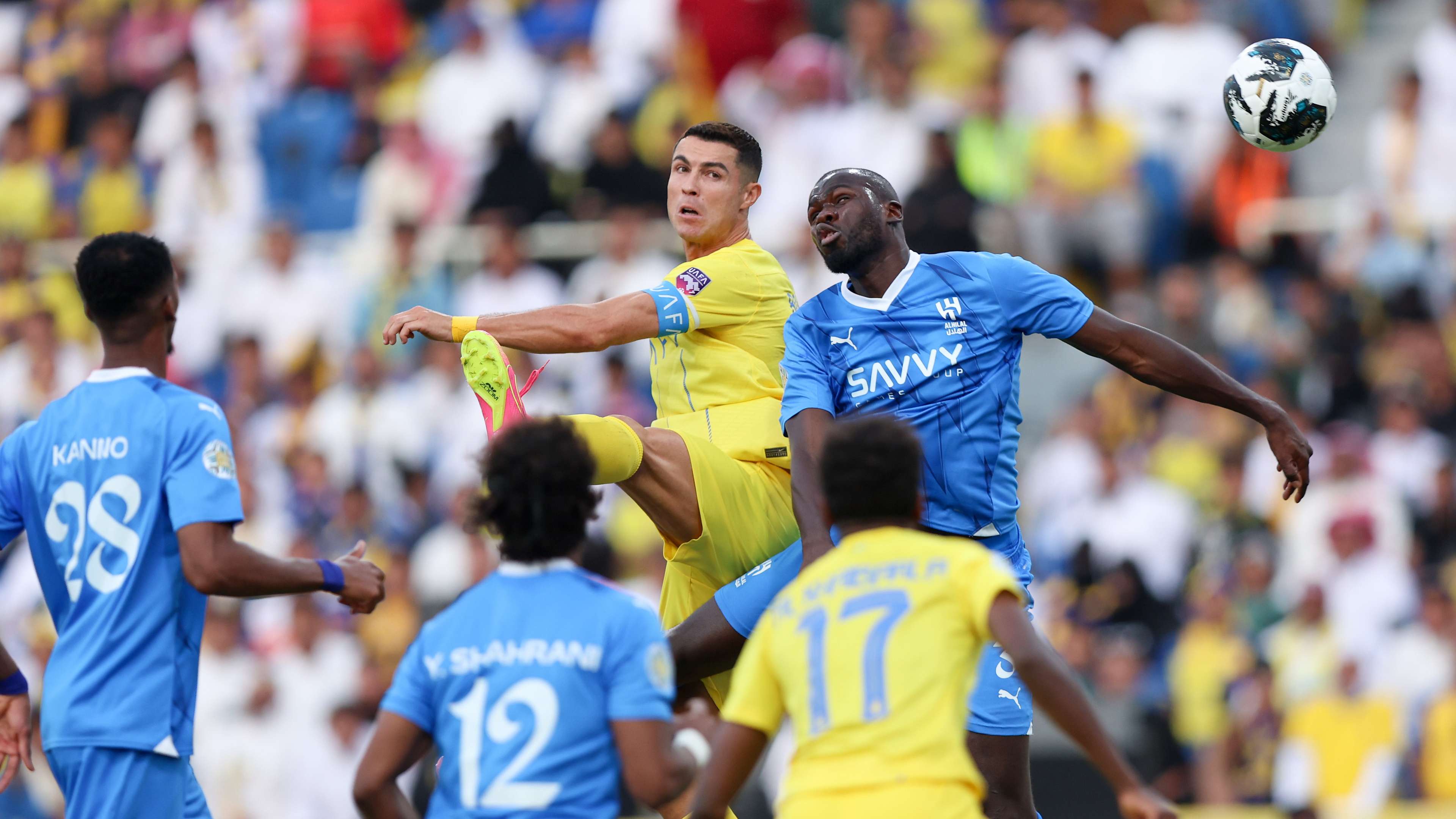 Al Hilal vs Al Nassr Cristiano Ronaldo Kalidou Koulibaly