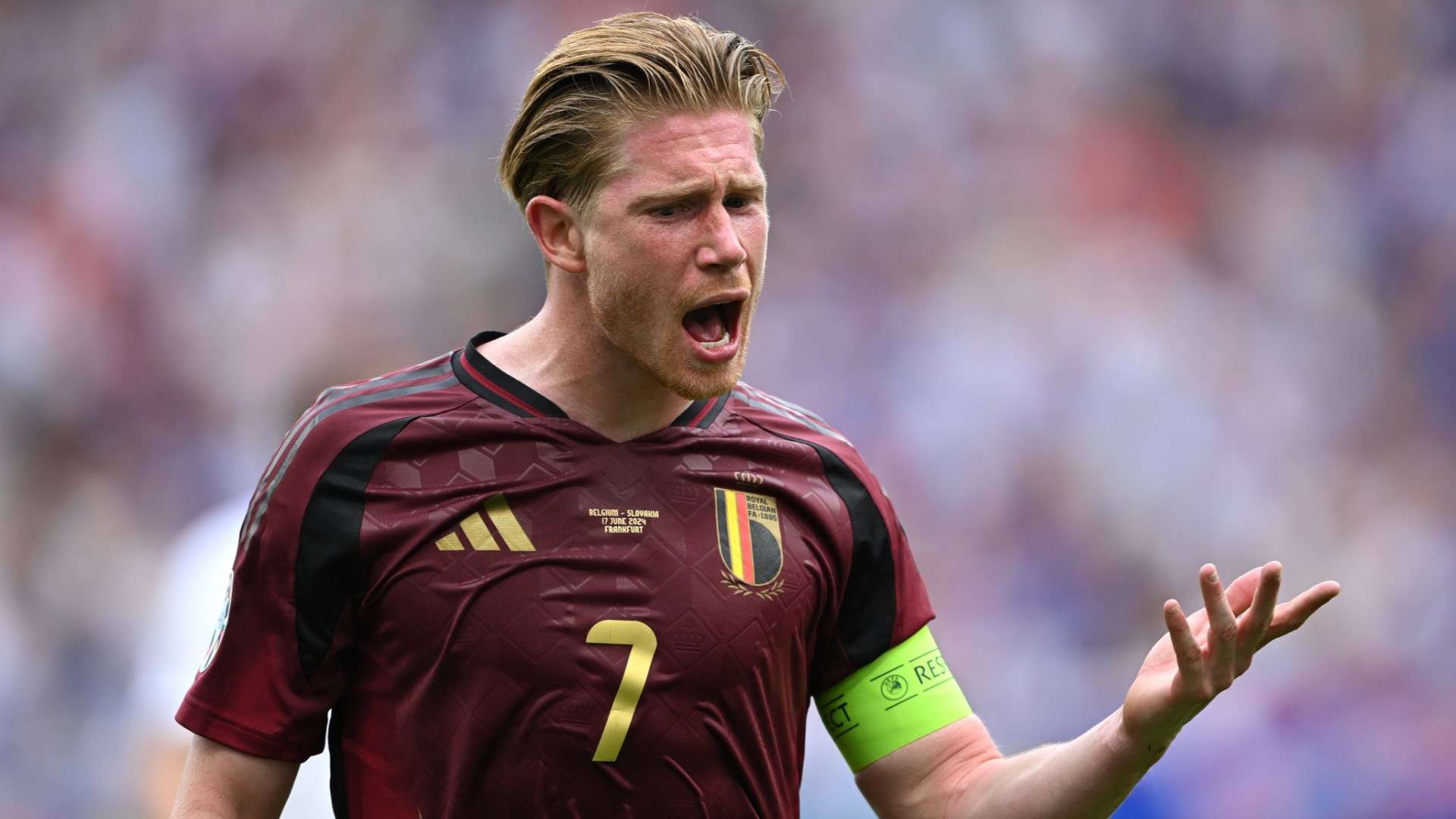 Kevin De Bruyne Belgium Euro 2024