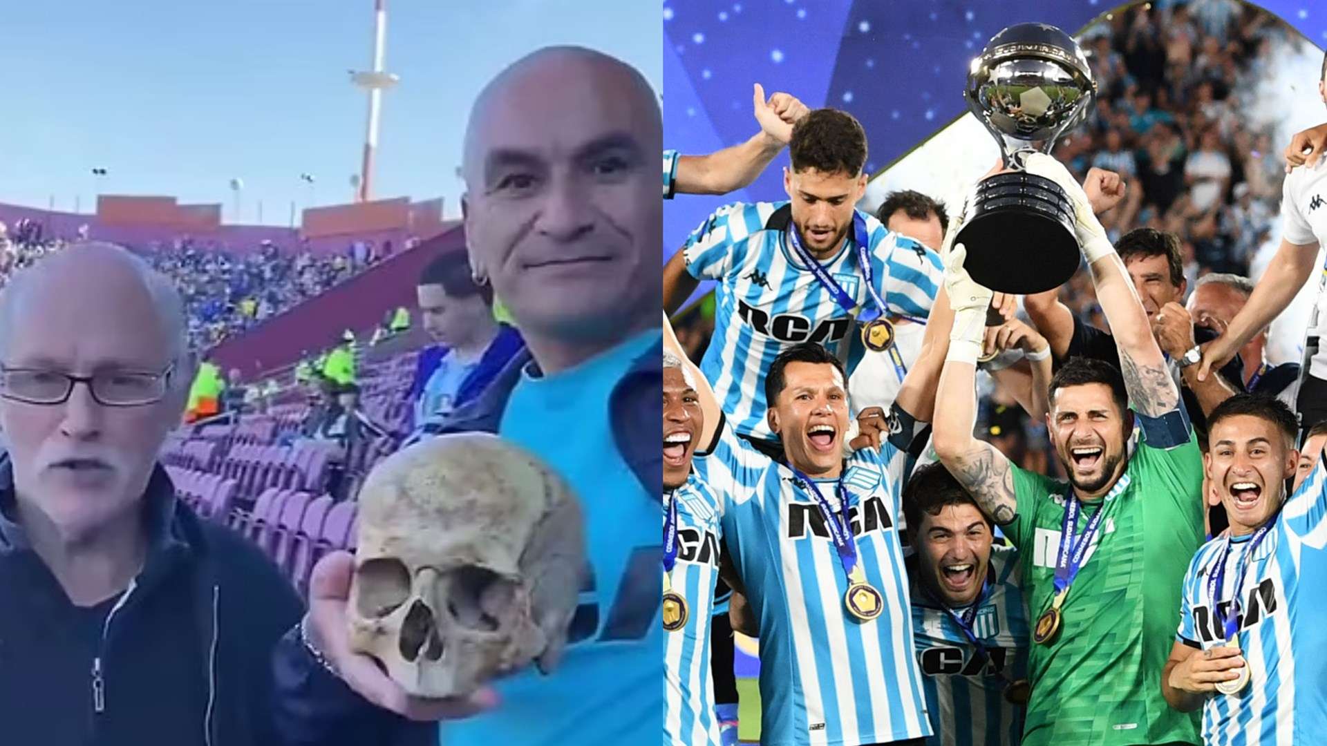 Copa Sudamericana - skull