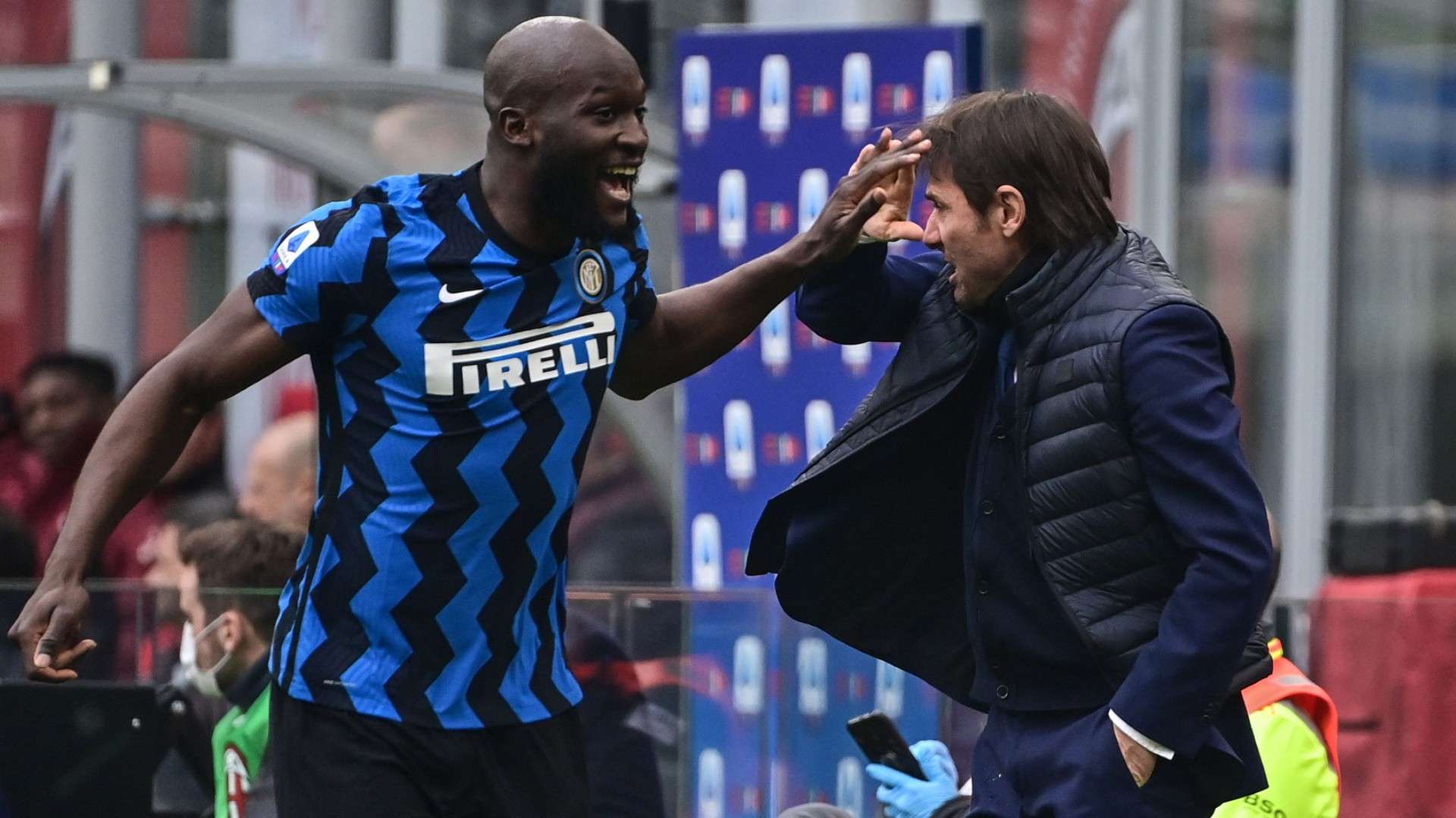 Lukaku Conte Serie A Inter de Milão 2020-21