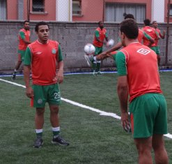 فيديو: أكثر لاعب خطف الأضواء في مران الاتحاد أمس 